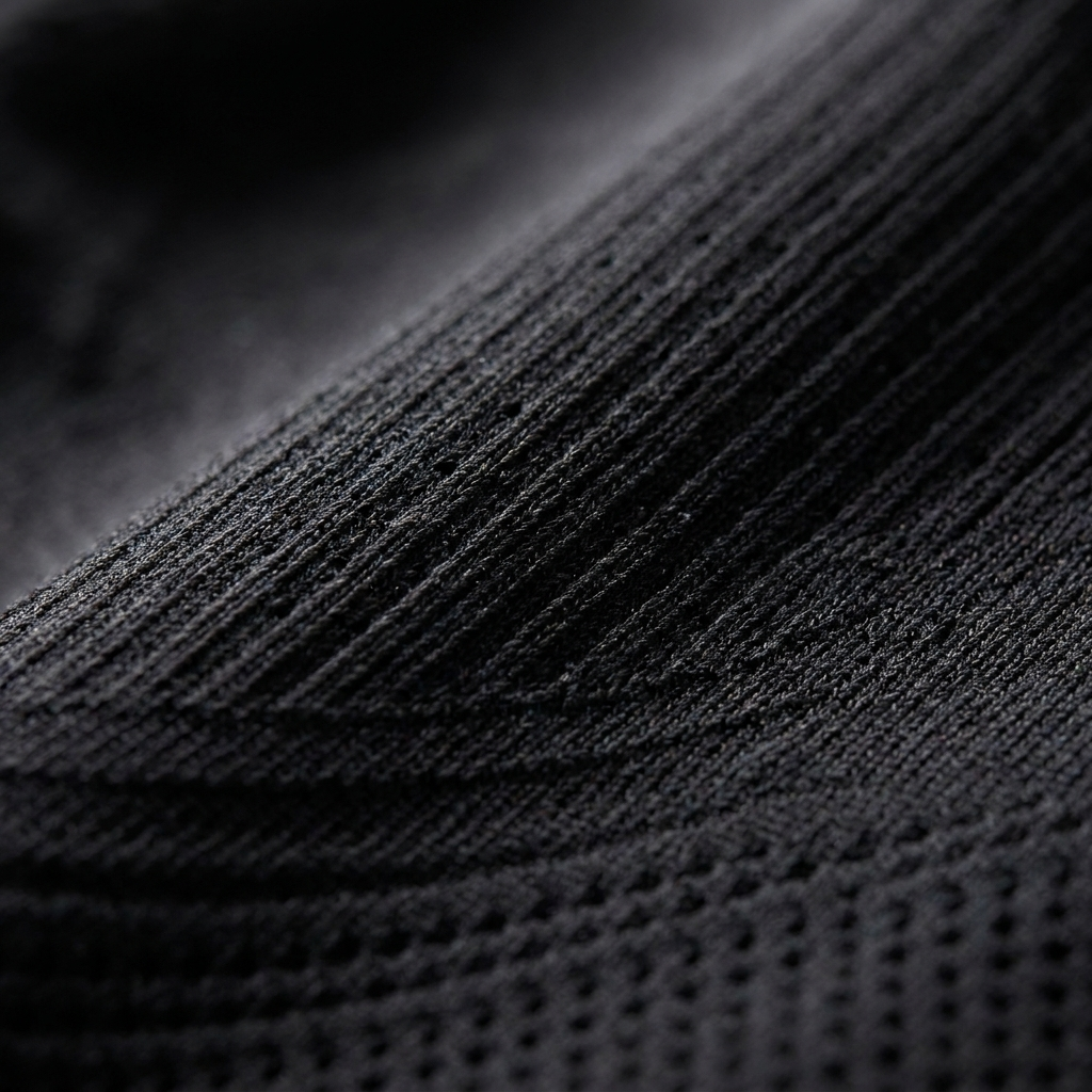 AuraLift 3D massage-knit fabric macro detail